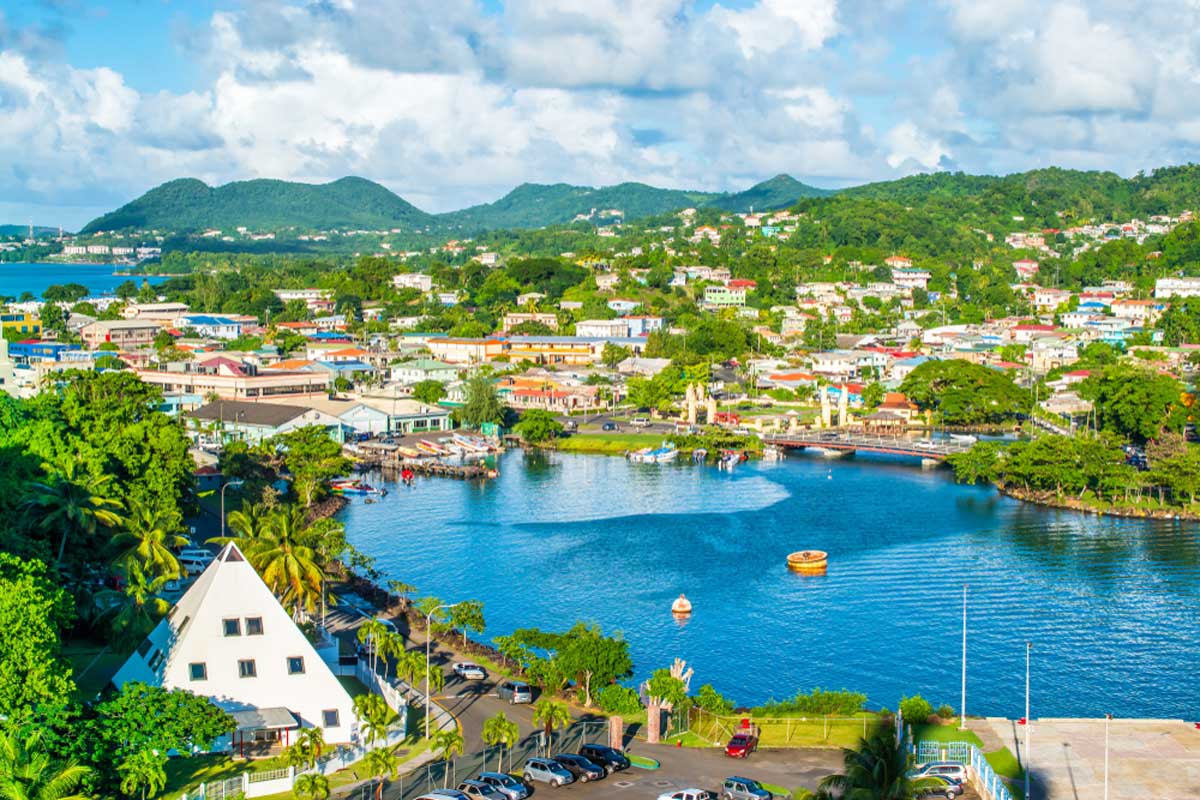 St Lucia, Eastern Caribbean