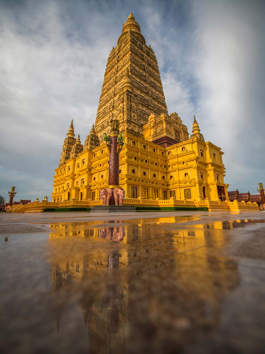Wat Bang Thong Temple at Krabi Thailand