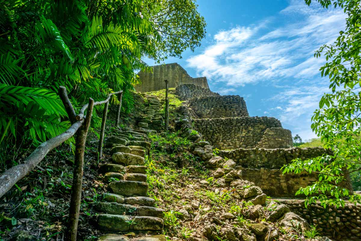 Caracol Temple and Archeological Reserve, San Ignacio, Belize.