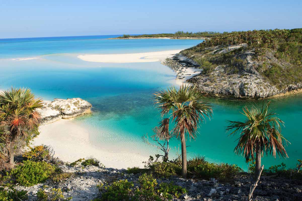 Shroud Cay in the Bahamas 