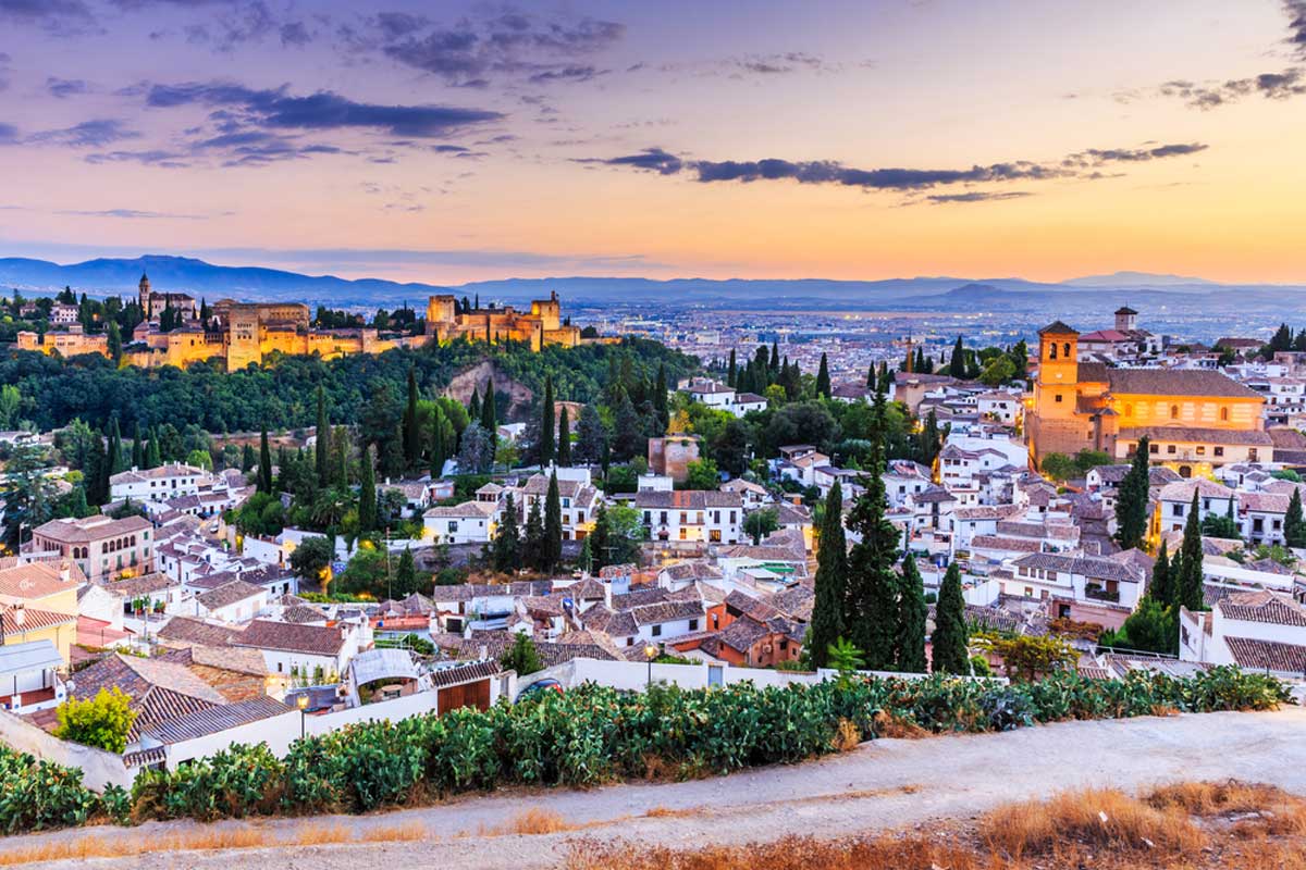 Alhambra of Granada, Spain