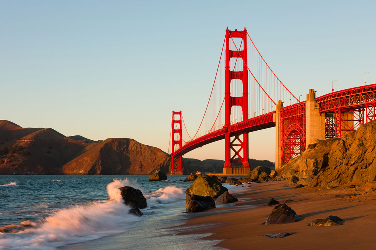 Golden Gate Bridge in San Francisco