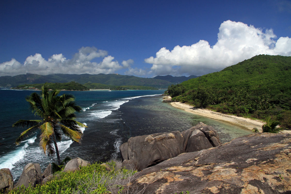 Coast of Sainte Anne Island, Seychelles