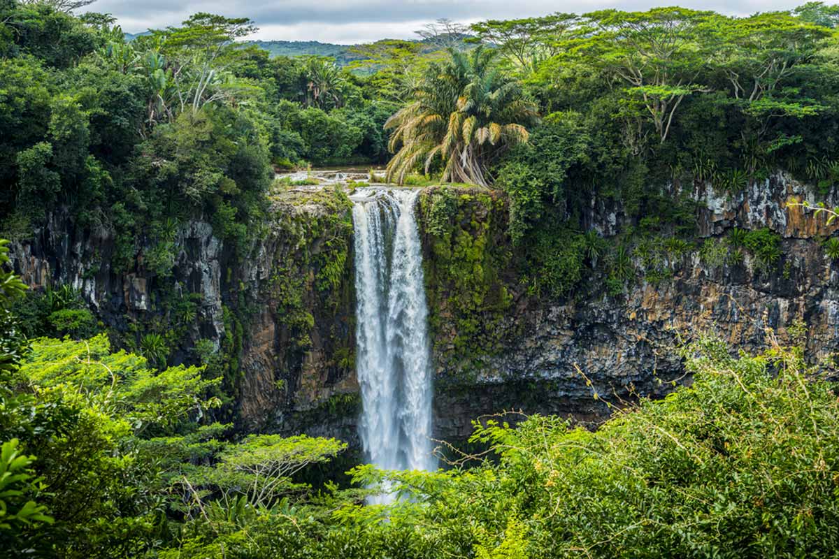 Chamarel Waterfall