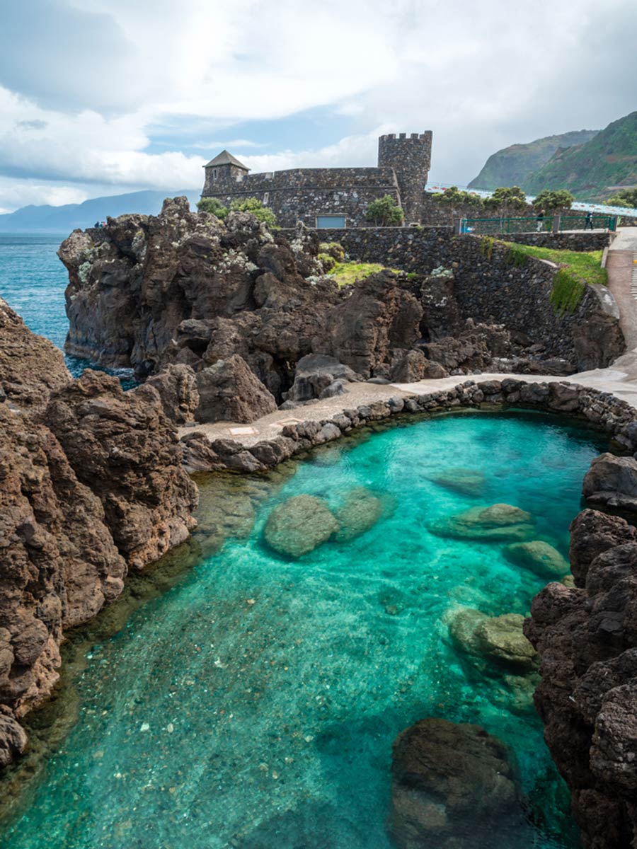 Porto Moniz, Madeira, Portugal