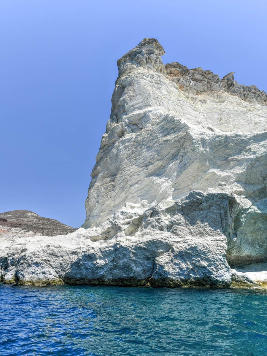 Santorini White Beach