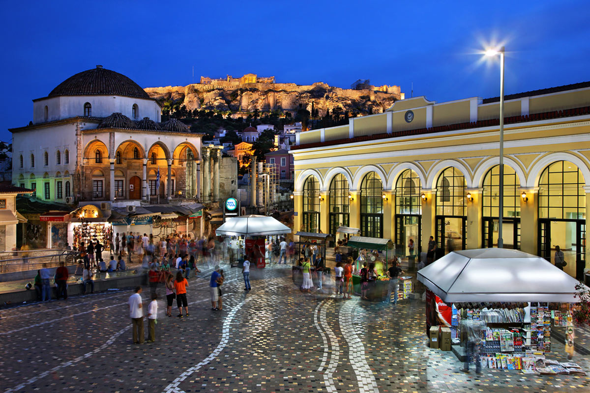 Monastiraki Square and Flea Market