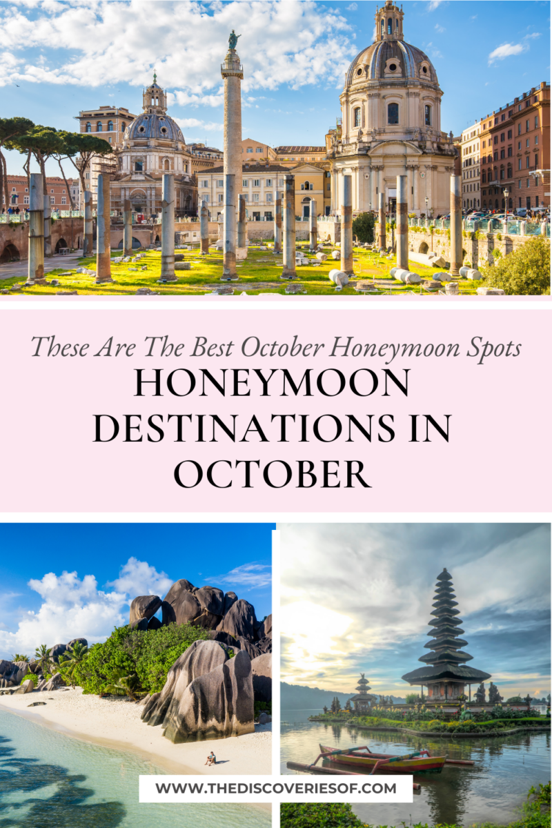 Honeymoon Destinations in October
