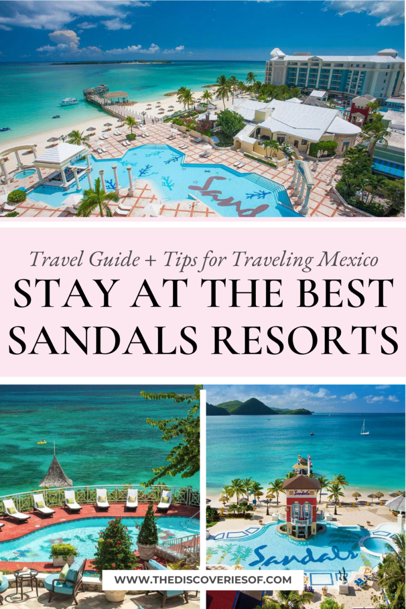 Mexico sandals 2024 resorts